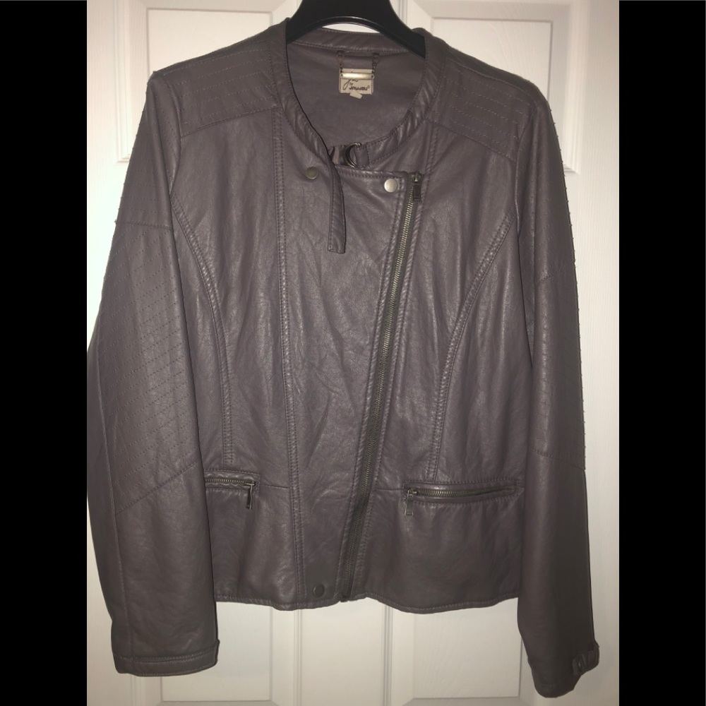 JouJou women’s faux leather jacket XL